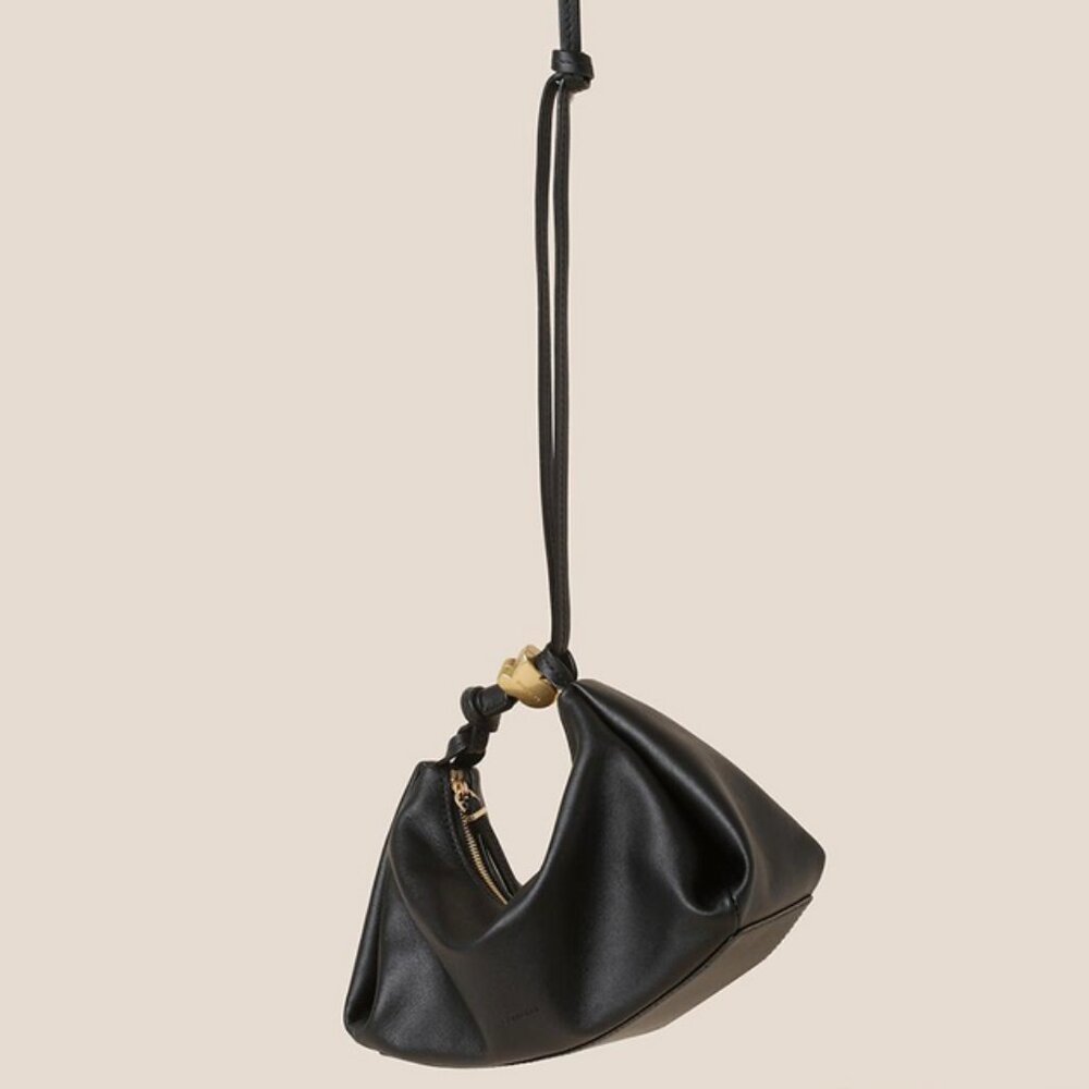 COURONNE Douce Cross 21 Bag 2024 - RCBRX24648BKX - Black w/ Gold-toned  Hardware